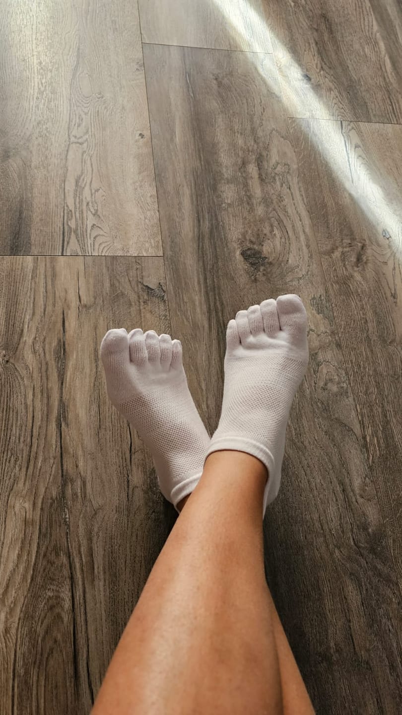 Customer photo review of Calcetines 5dedos- Tobilleros