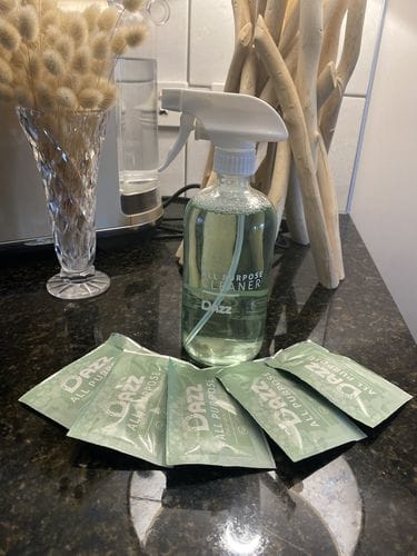 Customer photo review of Dazz All Purpose Cleaner [Refill Tablets]