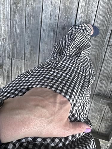 Customer photo review of DWNLY Linen Pants