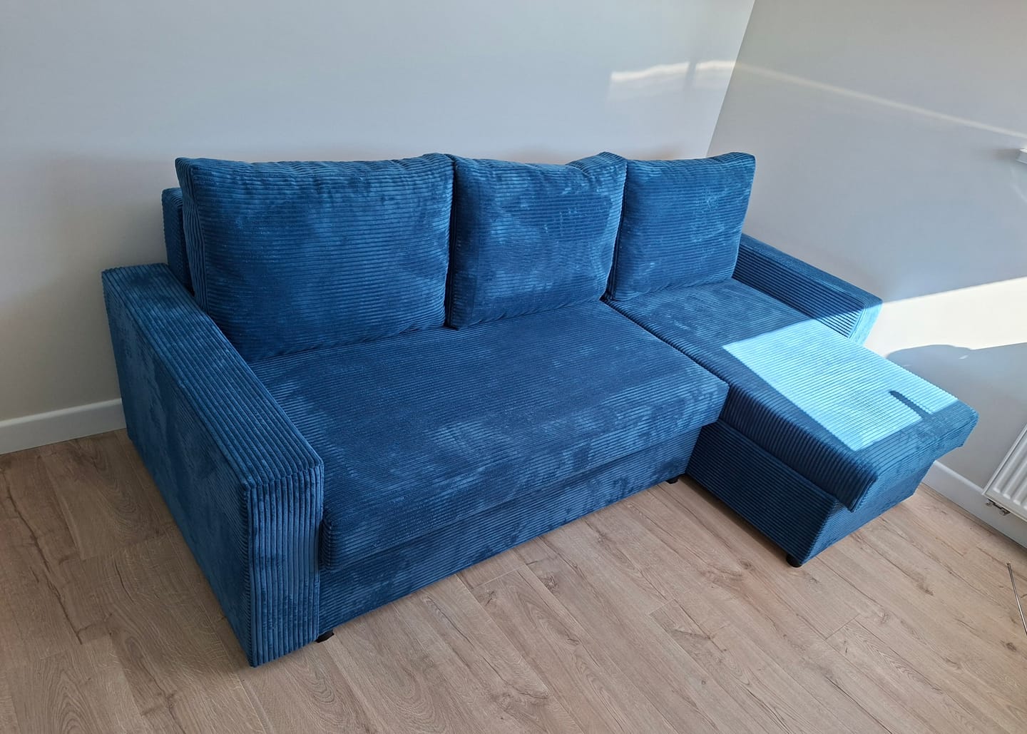 Customer photo review of Narożnik NEO BP sztruks