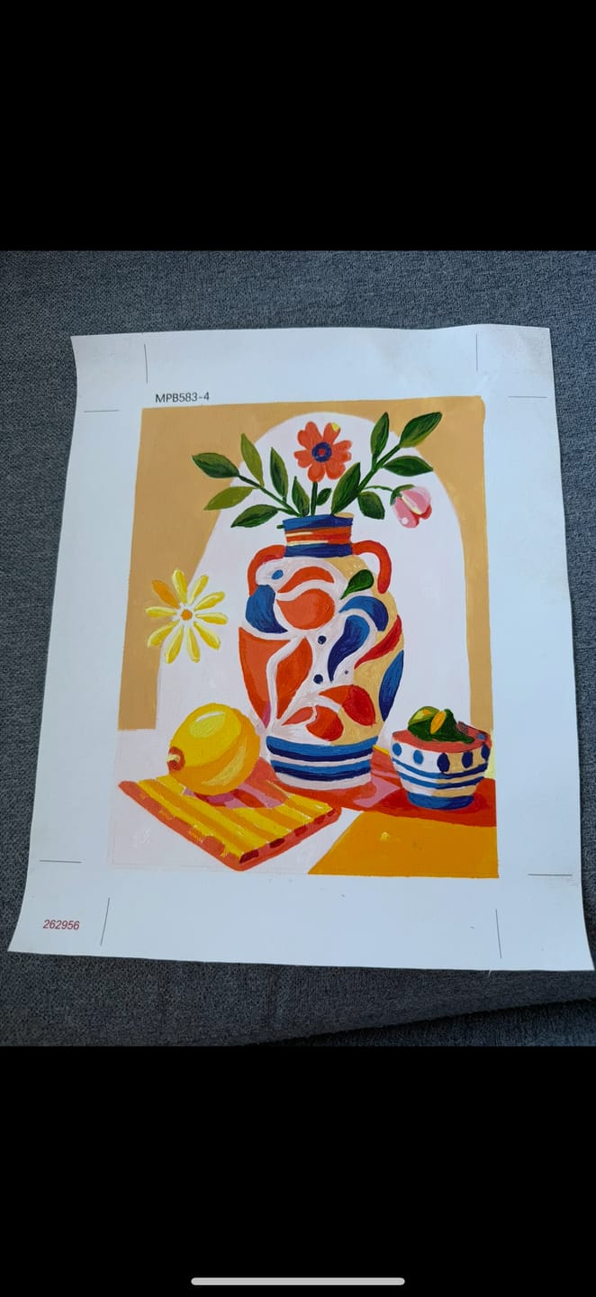 Customer photo review of 6 Mini Paintings - Mediterranean Holiday Set