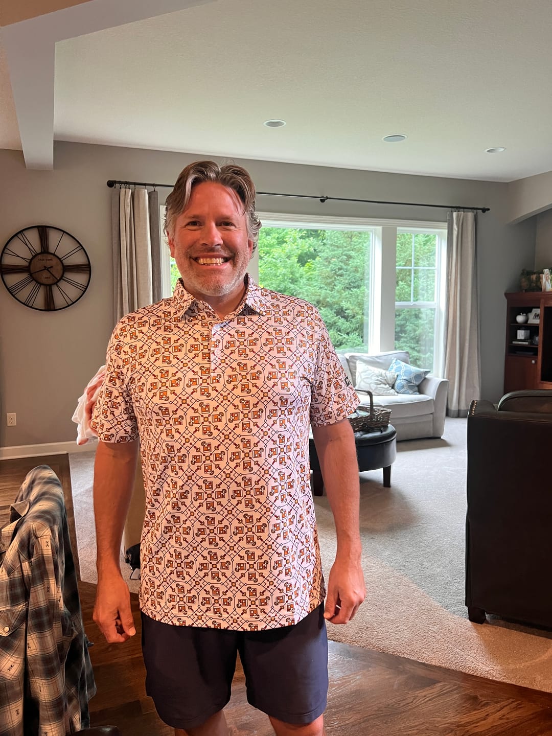 Customer photo review of Old Fashioned Men's Polo
