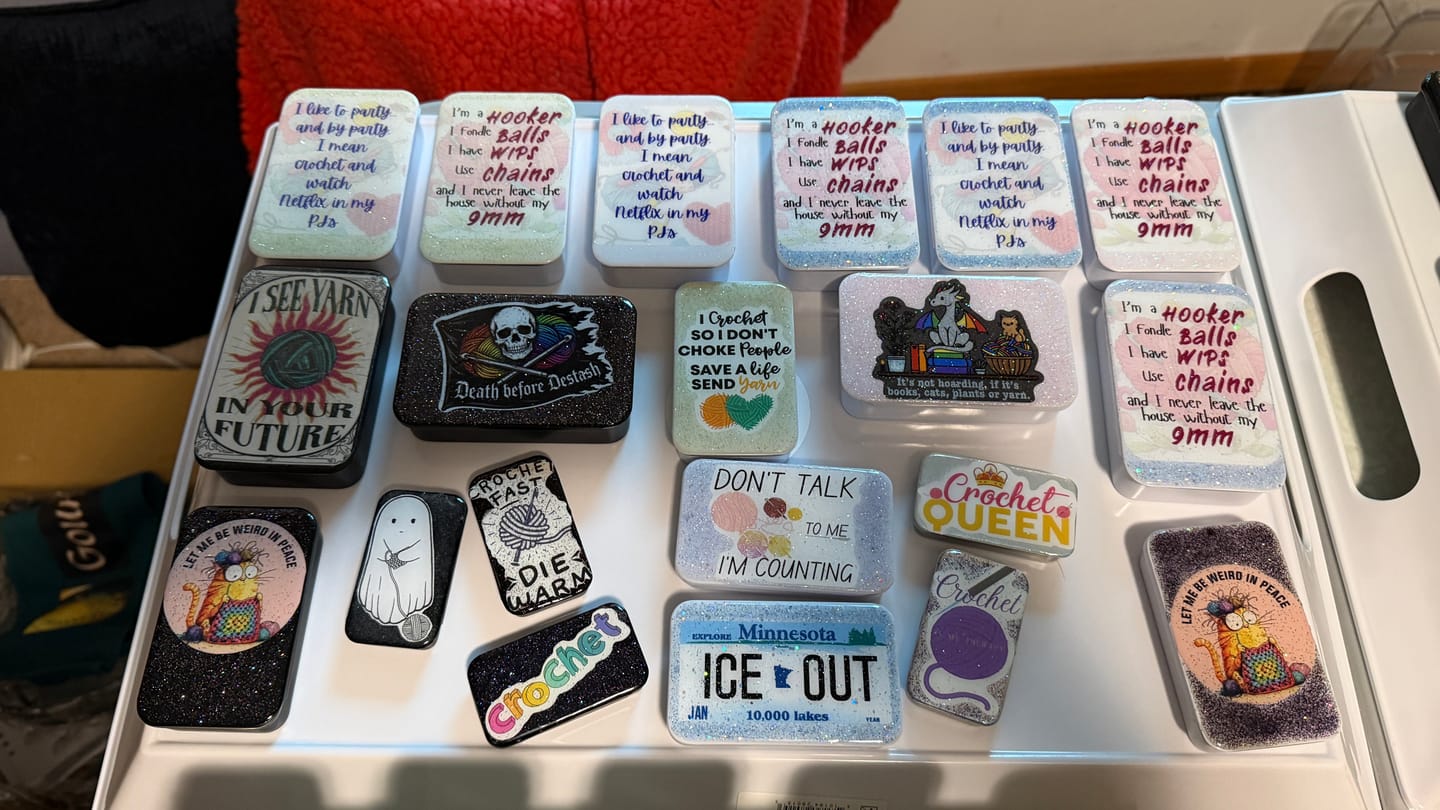 Customer photo review of Custom Die-Cut Stickers