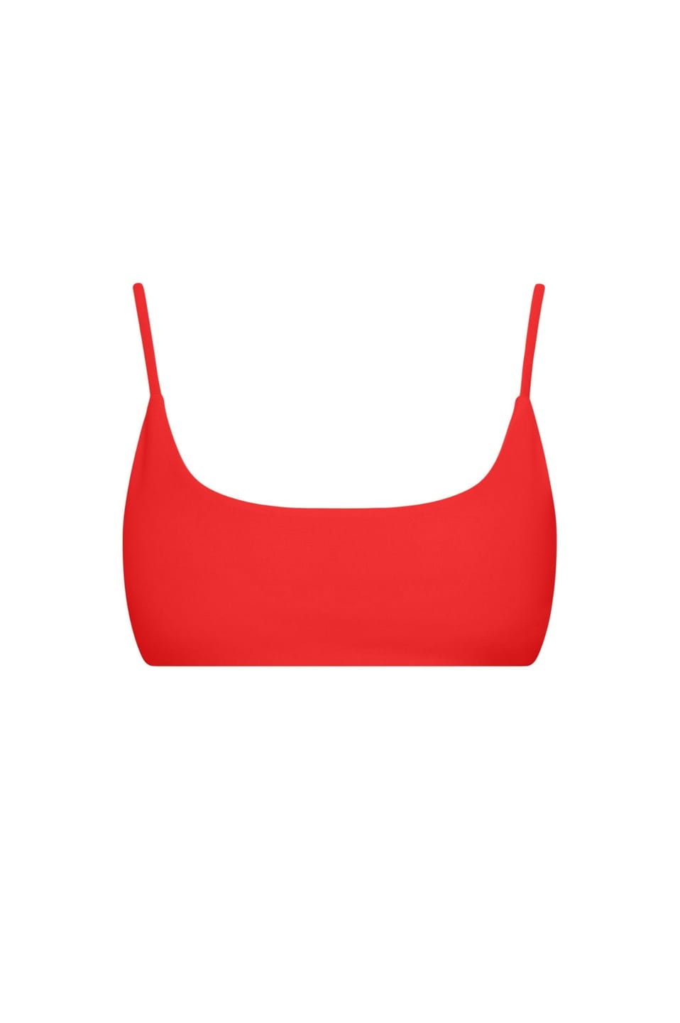 Customer photo review of Malibu Bralette Bikini Top – Red