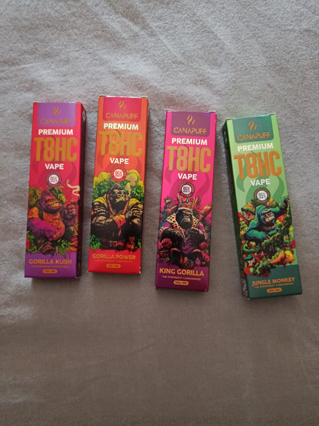 Customer photo review of T8HC Vape Gorilla Kush 95% 1ml