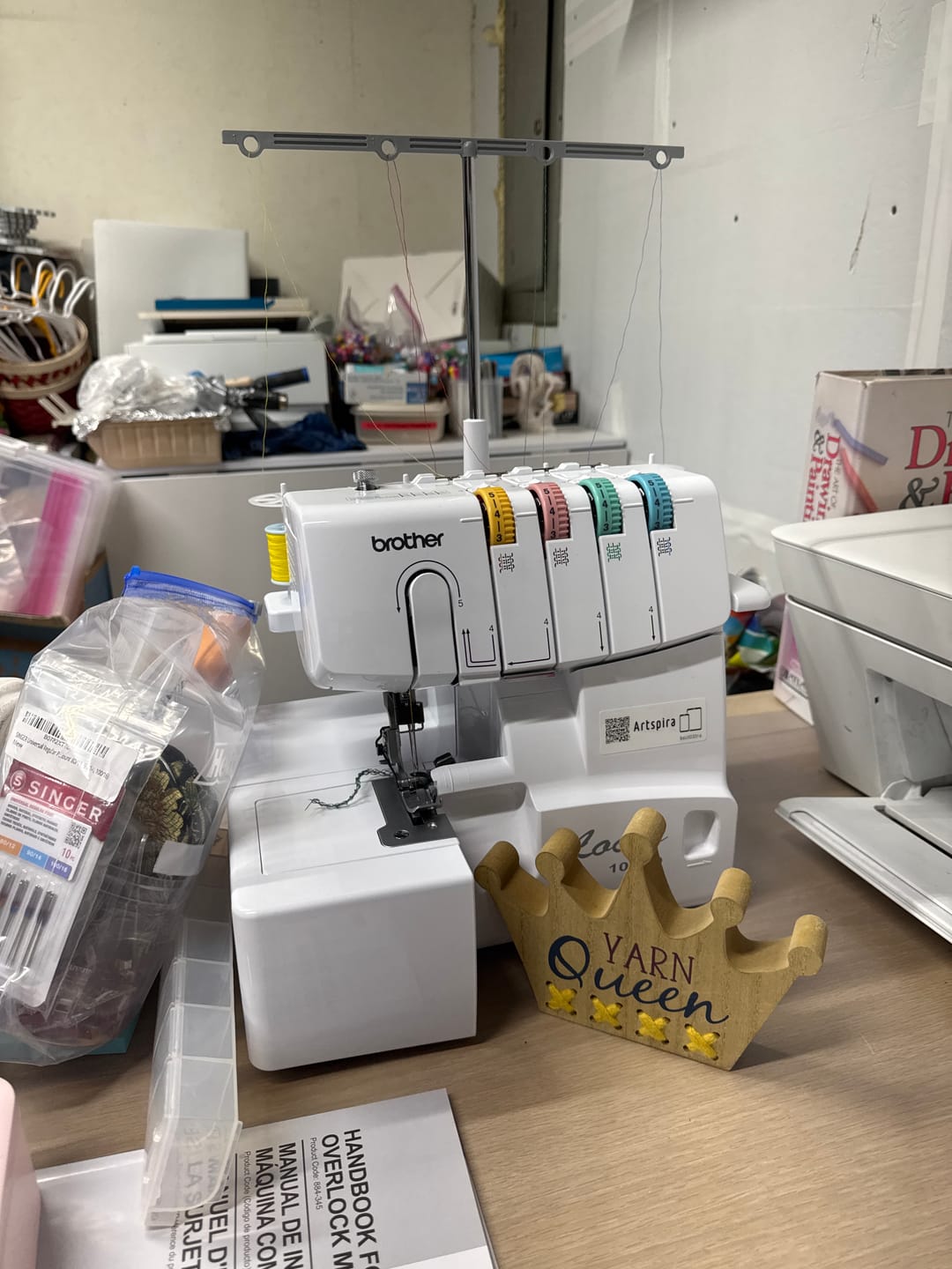 Customer photo review of Brother 1034D Serger