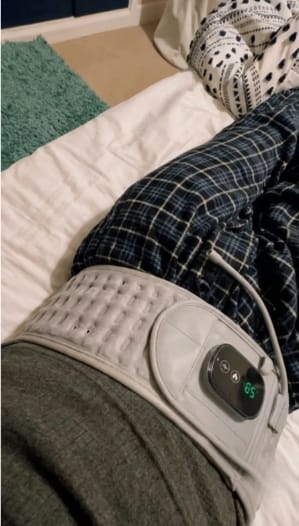 Customer photo review of Corevia Relief Belt