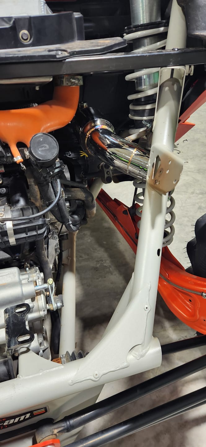 Customer photo review of RPM Can-Am X3 Turbo Back 3" Full Race / Drag Pipe With Muffler