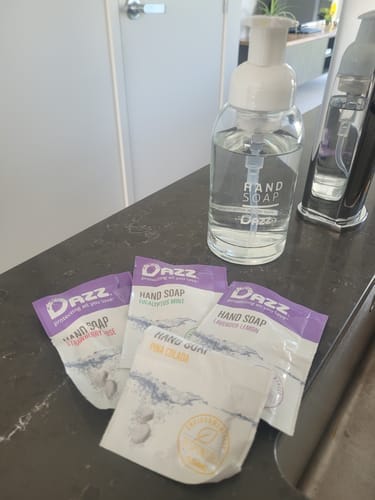 Customer photo review of Dazz Hand Soap [Refill Tablets]