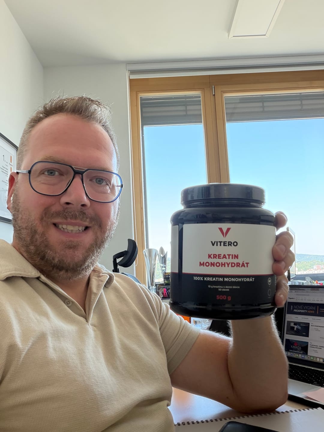 Customer photo review of Kreatin monohydrát – Síla, výkon a regenerace