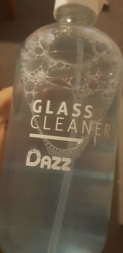 Customer photo review of Dazz Window & Glass Cleaner [Refill Tablets]