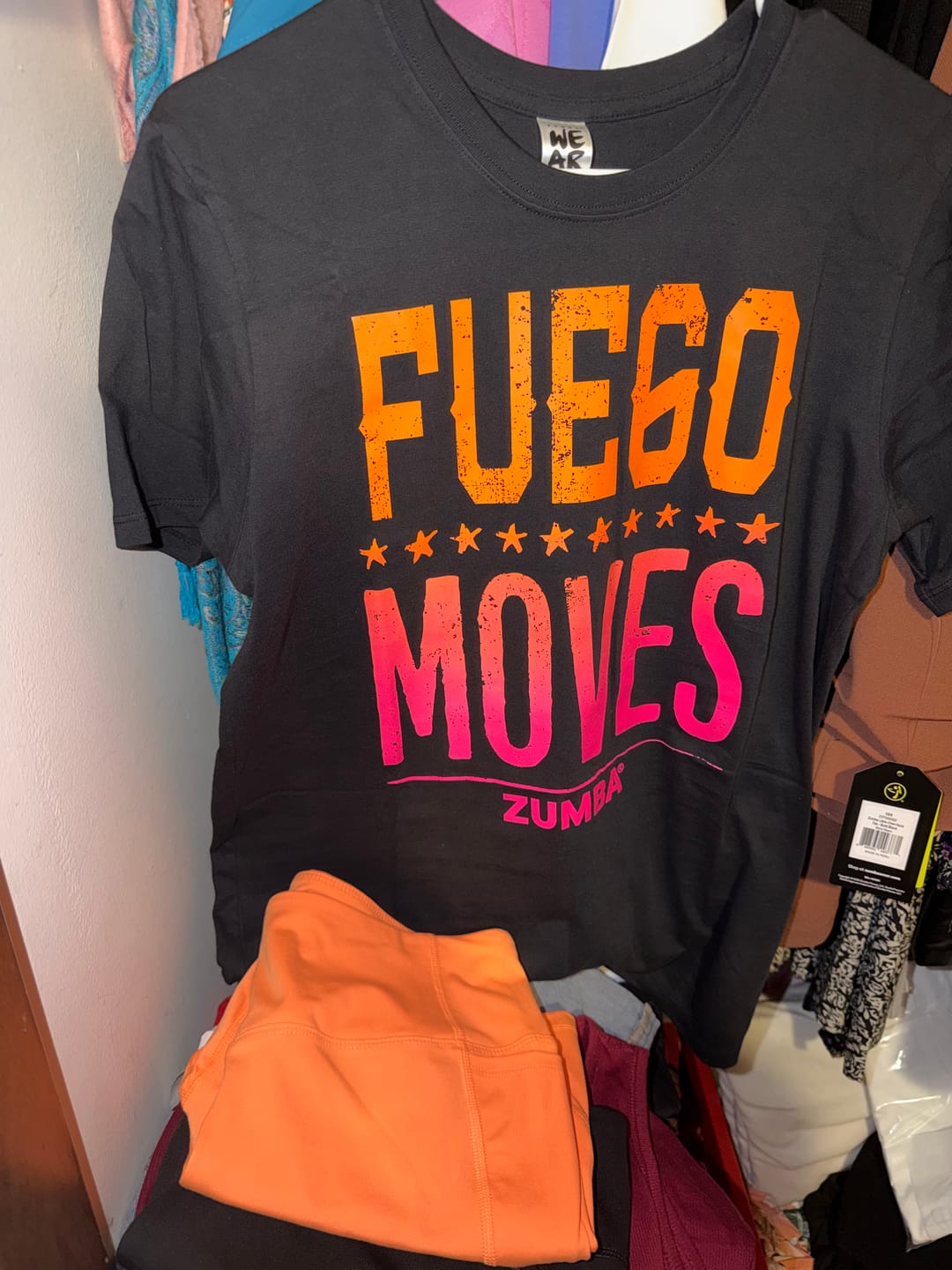 Customer photo review of Zumba Libre Crew Neck Instructor Tee - Bold Black