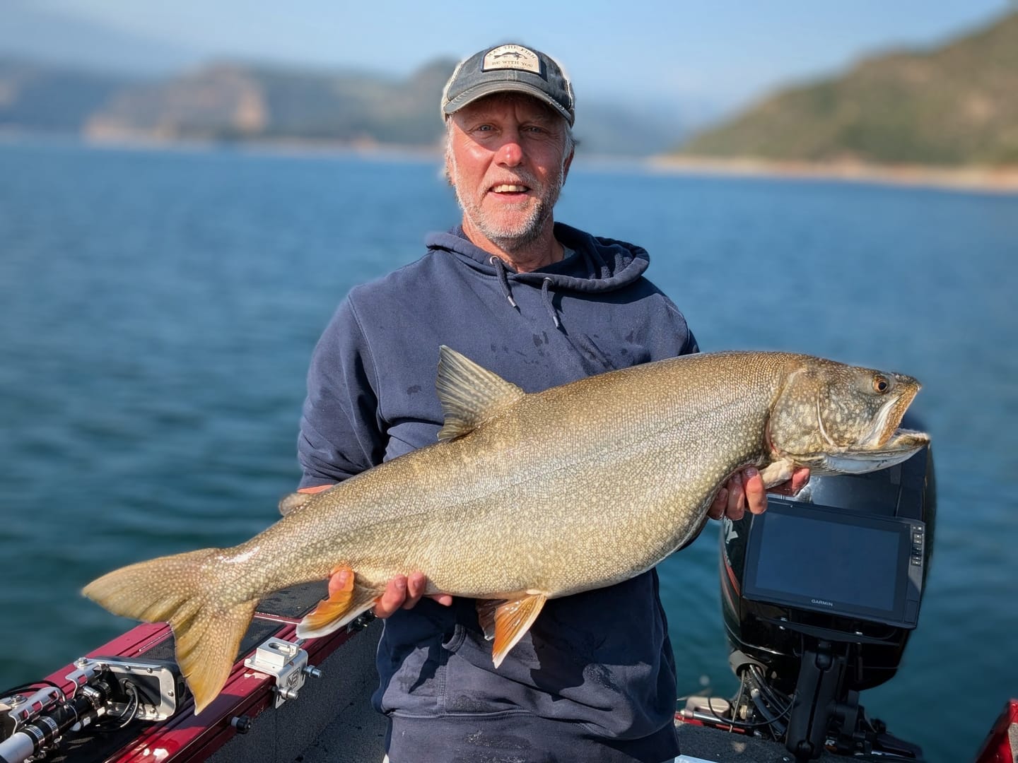 Customer photo review of Lake Trout/Salmon Jigging Rod