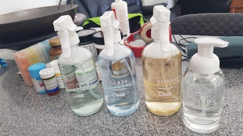 Customer photo review of Dazz All Purpose Cleaner [Refill Tablets]