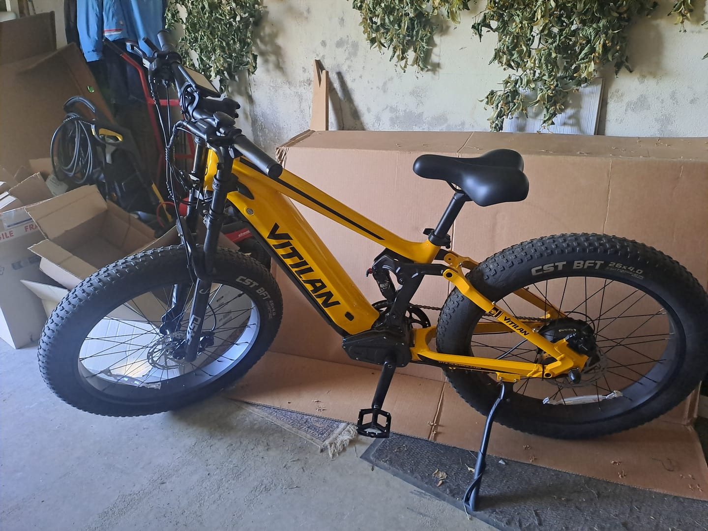 Customer photo review of T7PRO Full Suspension Mountain E-bike