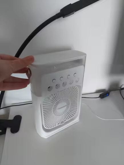Customer photo review of ClimaFlow™ – Ventilateur Rafraîchissant 3-en-1 Portable