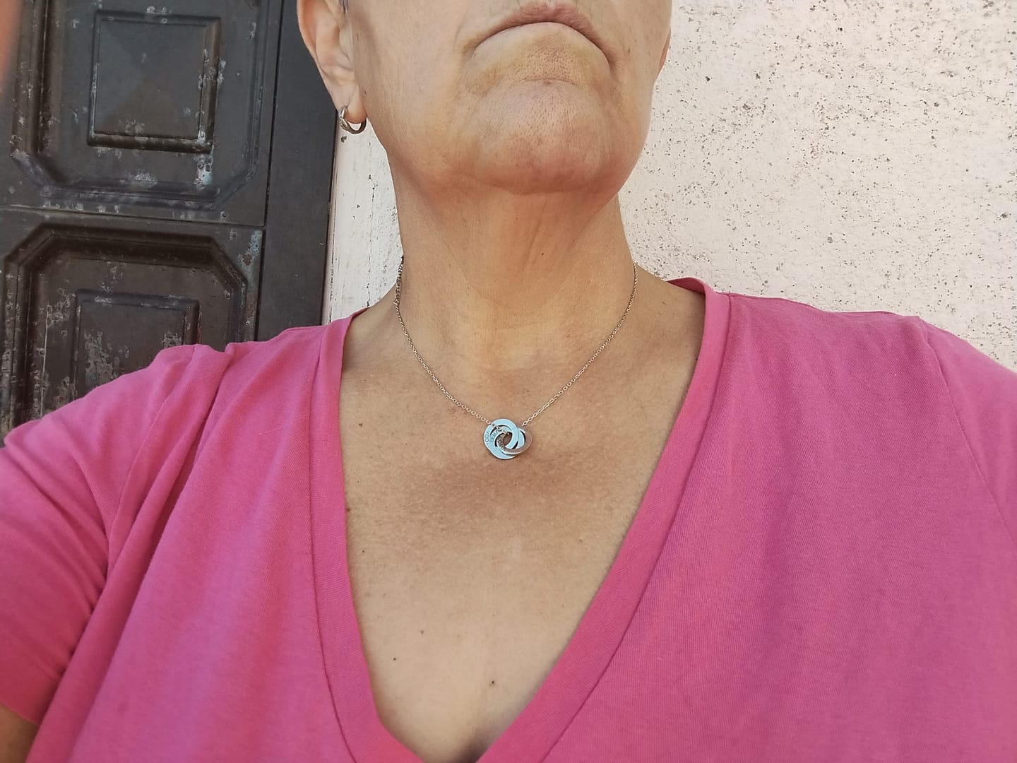 Customer photo review of Collar Amity - Personalizado