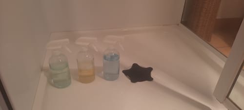 Customer photo review of Dazz Bathroom Cleaner [Refill Tablets]