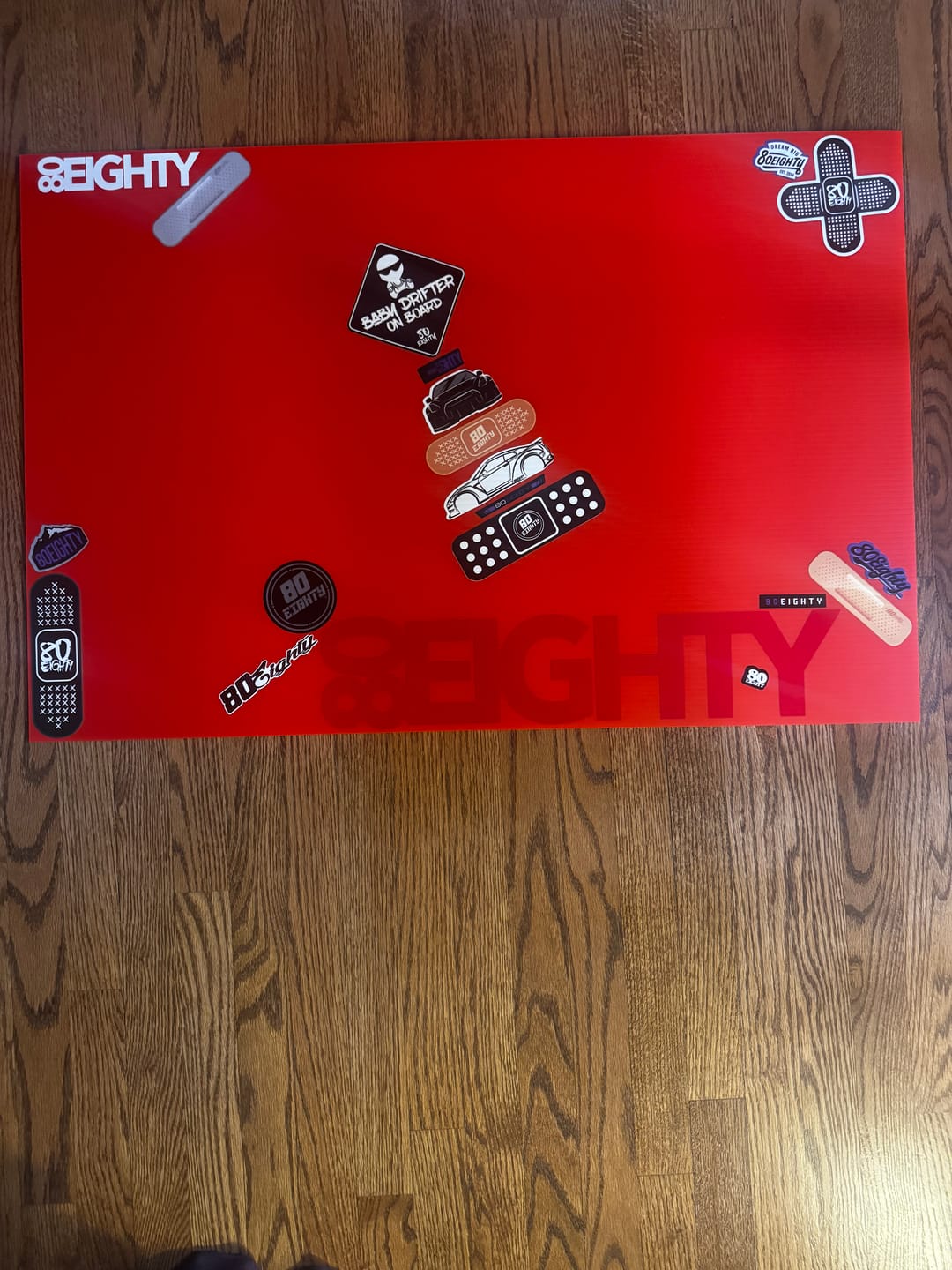 Customer photo review of 80Eighty® Bandaid Vinyl Sticker