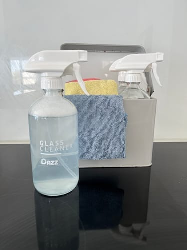 Customer photo review of Dazz Window & Glass Cleaner [Refill Tablets]