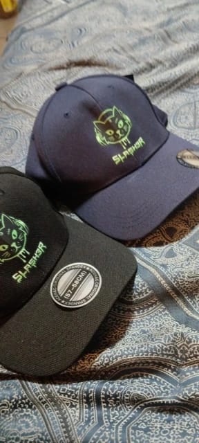 Customer photo review of Custom Logo Baseball Cap