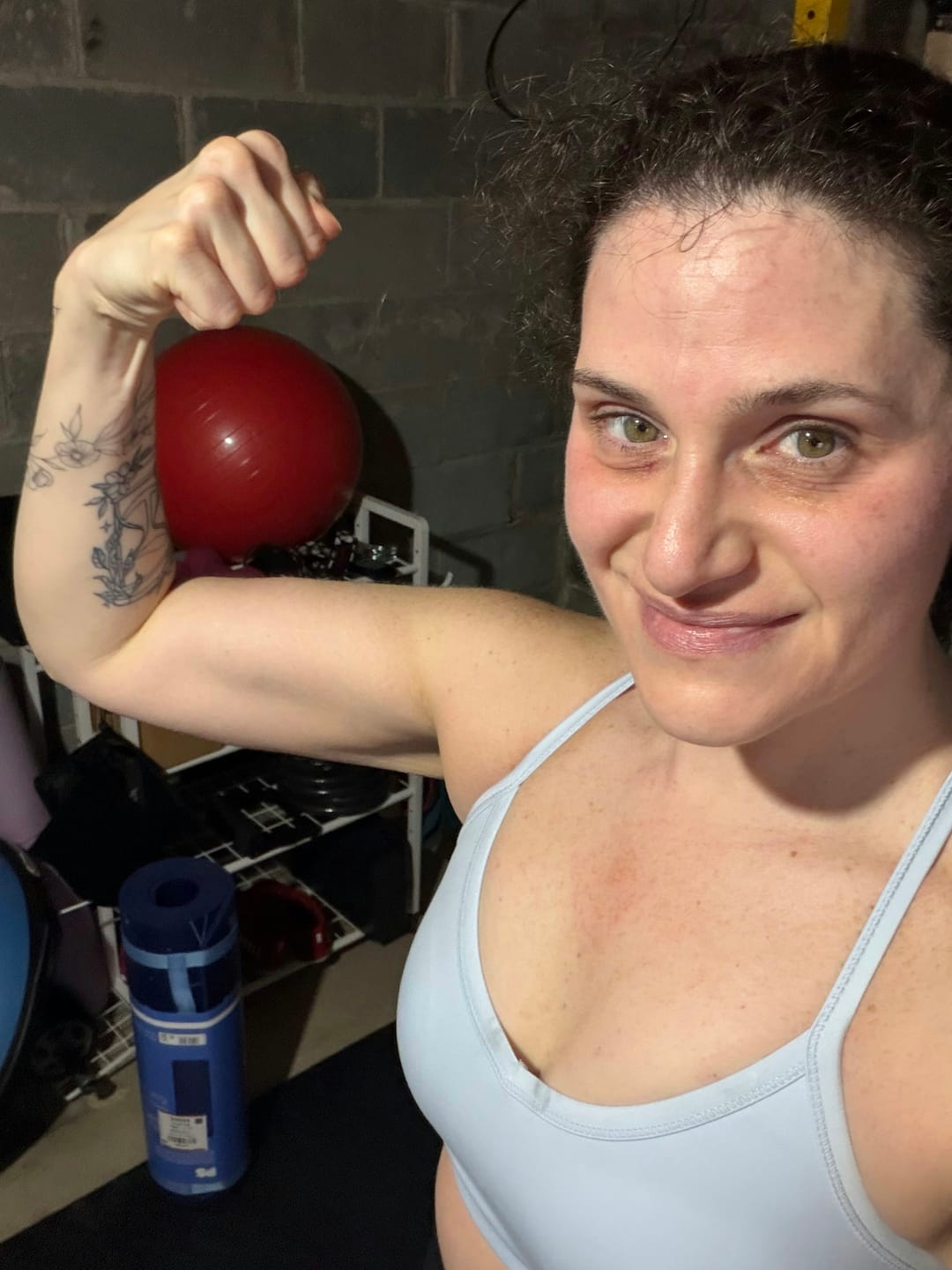 Customer photo review of DAYDREAM Strappy Sports Bra