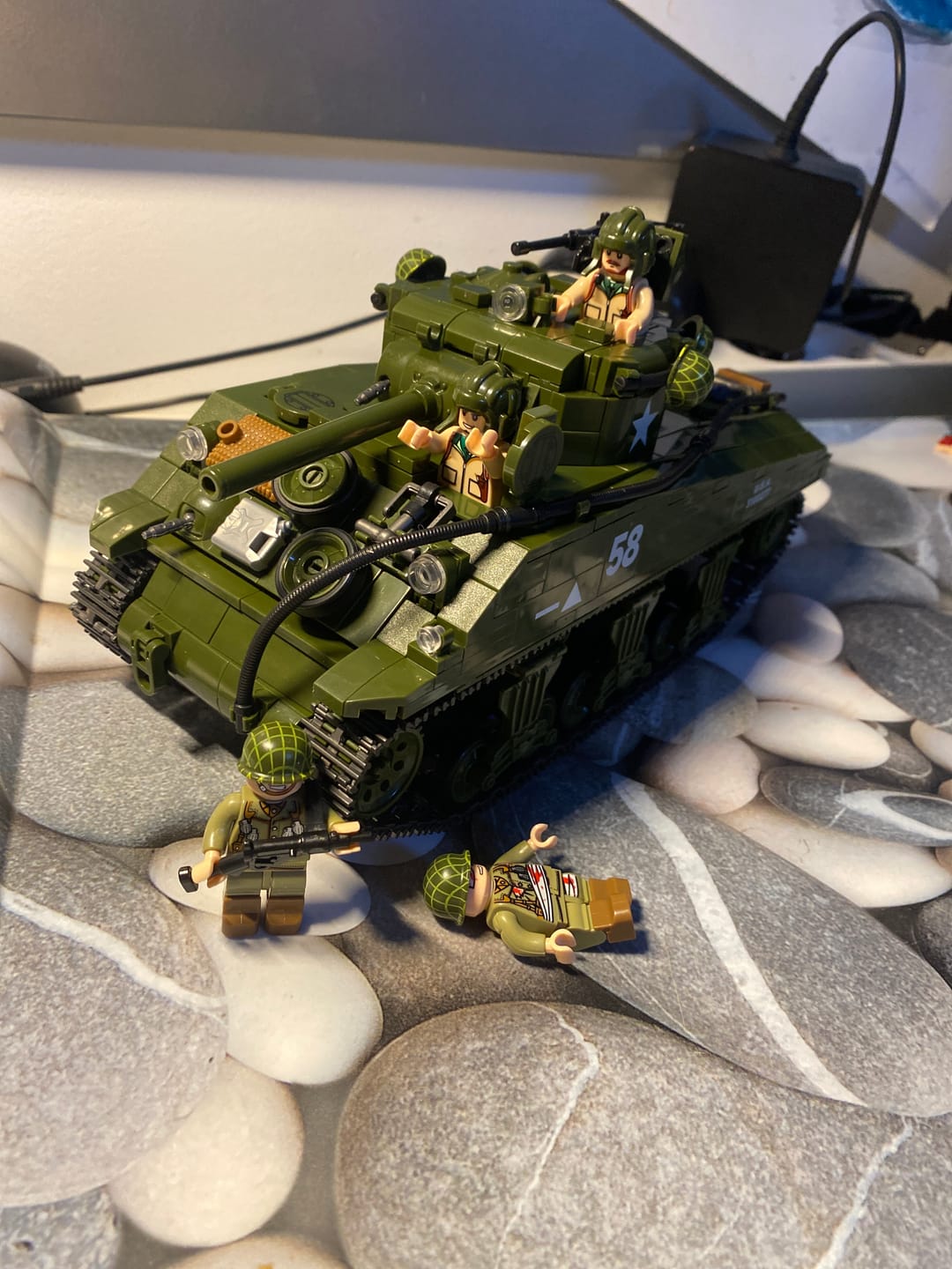 Customer photo review of M4A3 Sherman | 1175 PCS