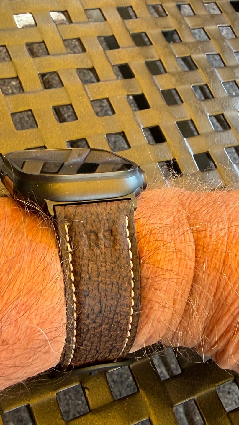 Customer photo review of the Antilope Chrono · Vintage · Chestnut