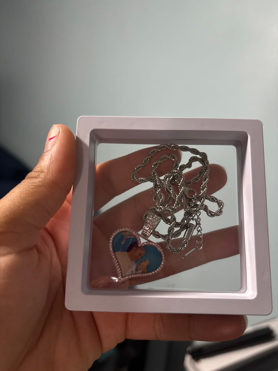 Customer photo review of Cuban Link Chain - 3mm