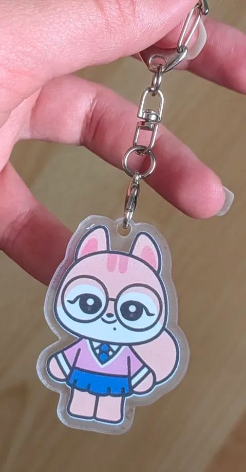 Customer photo review of IVE (Welcome To Minive) Keychain - IVE