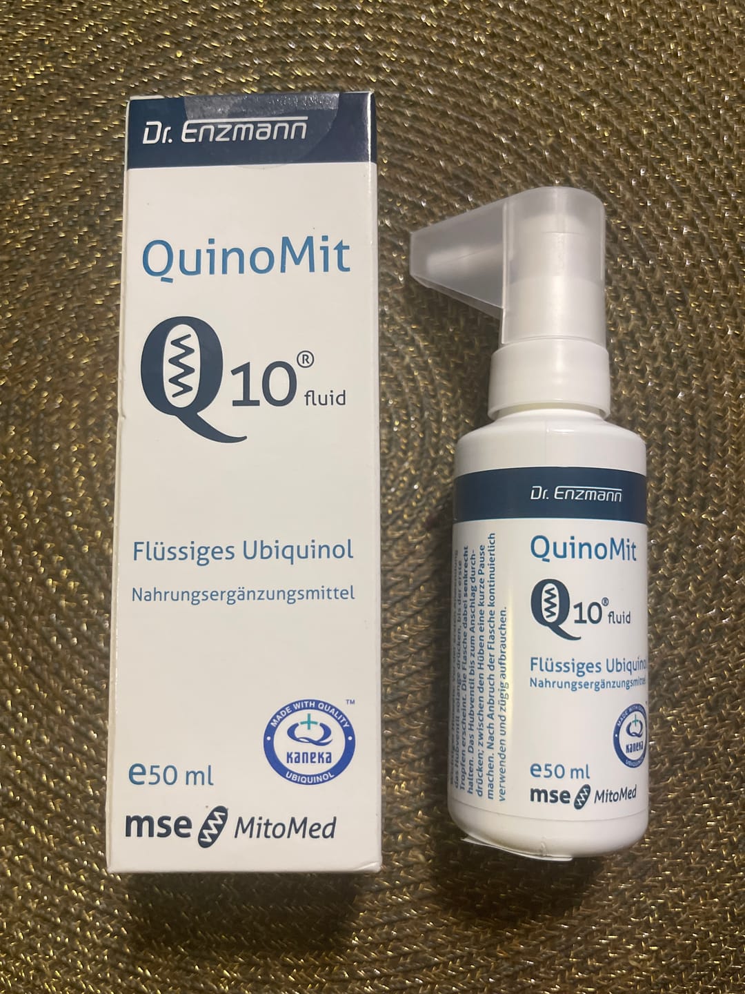 Customer photo review of 恩世蔓 Dr.Enzmann 還原型輔酵素 Q10 液態噴劑 50ml