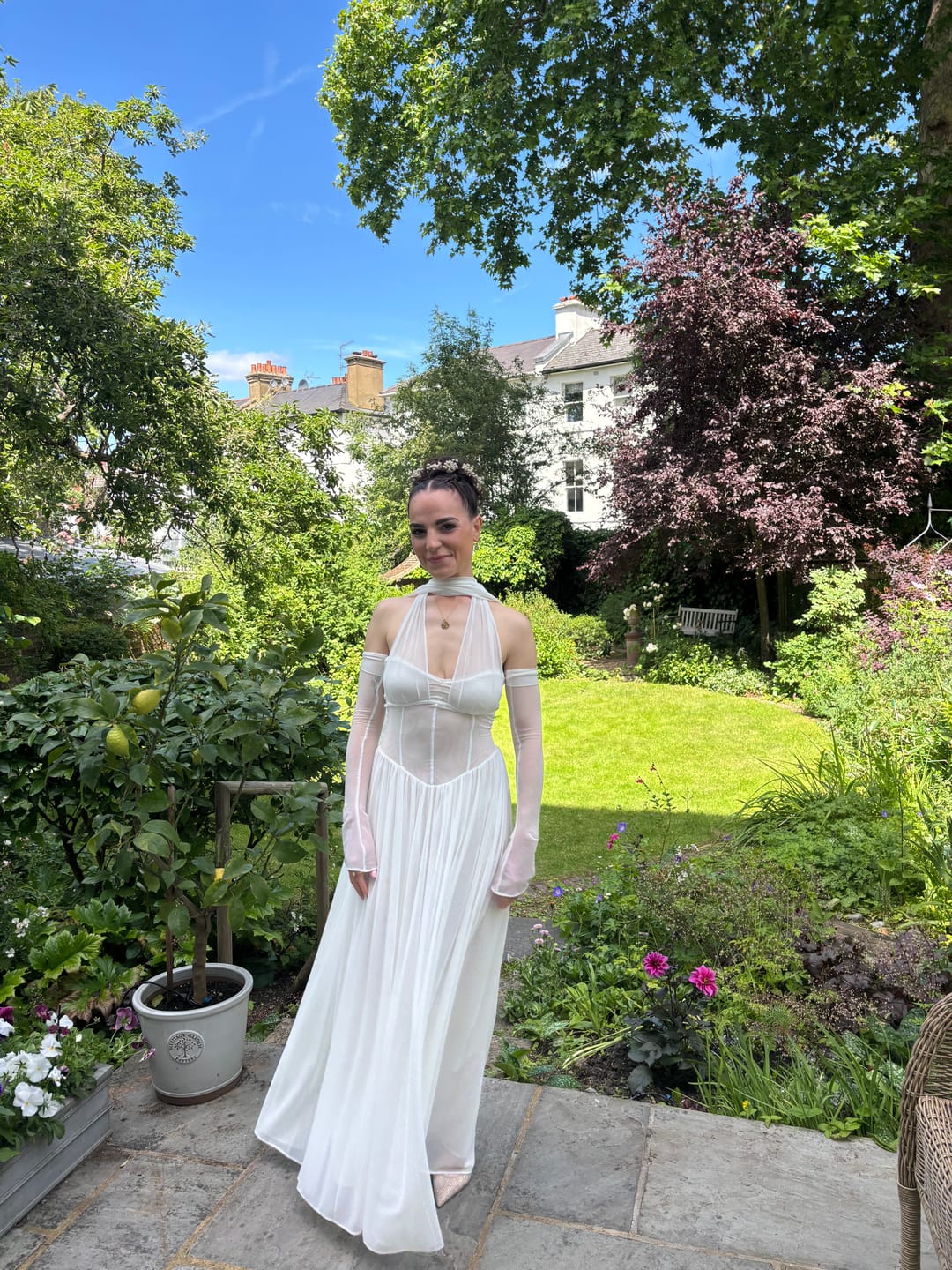 Customer photo review of The Delilah Dress
