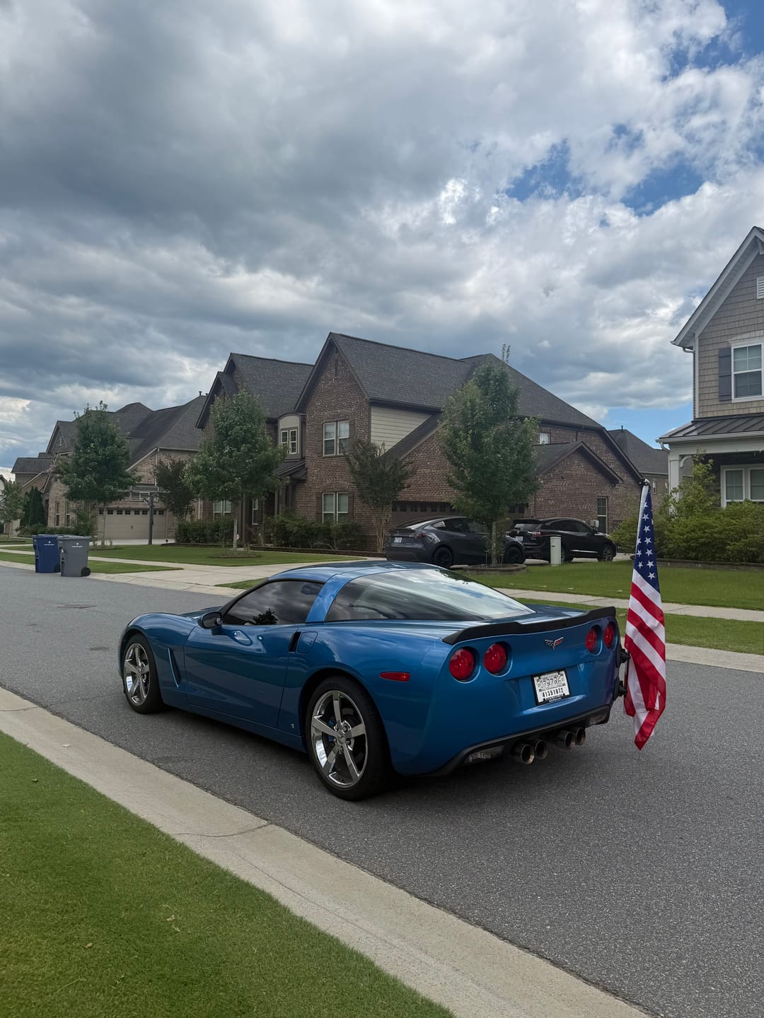 Customer photo review of Corvette C6 ZR1 Extended Rear Trunk Spoiler