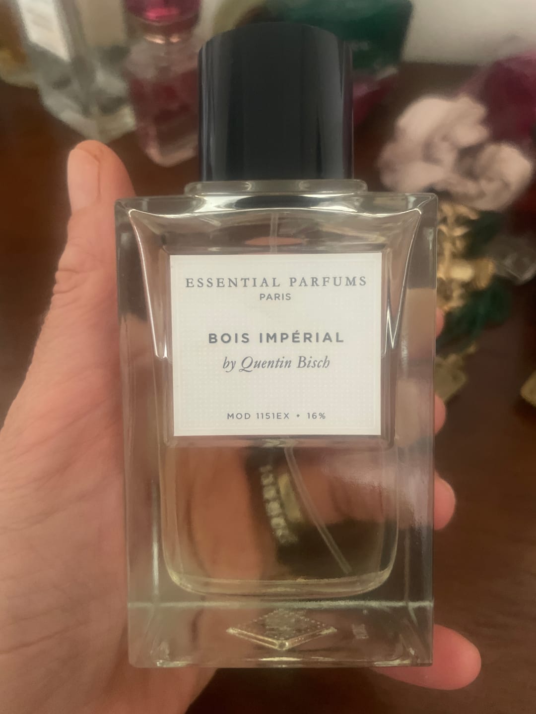 Customer photo review of ESSENTIAL PARFUMS - BOIS IMPERIAL