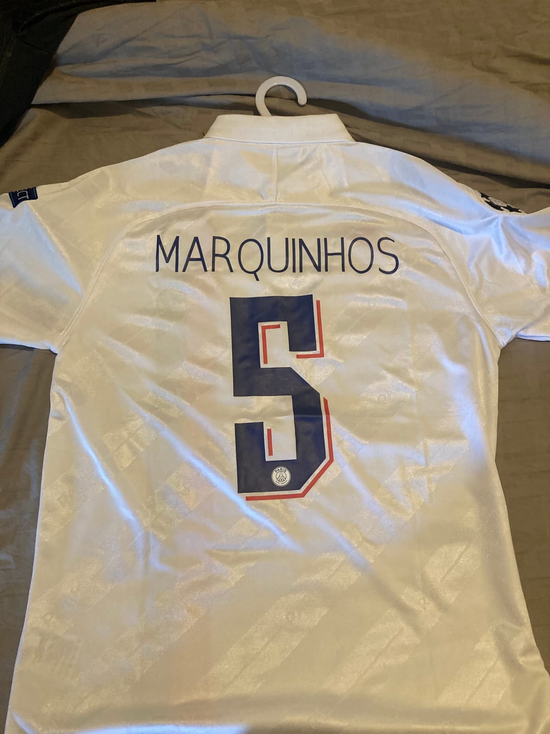 Customer photo review of Maillot Rétro du PSG 19/20