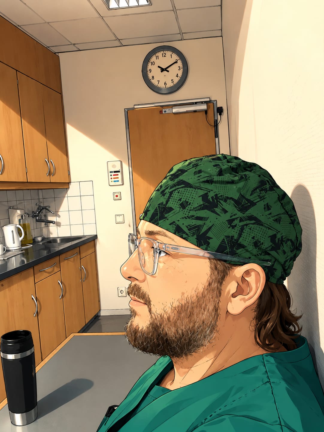 Customer photo review of OP Haube Green River - Bandana