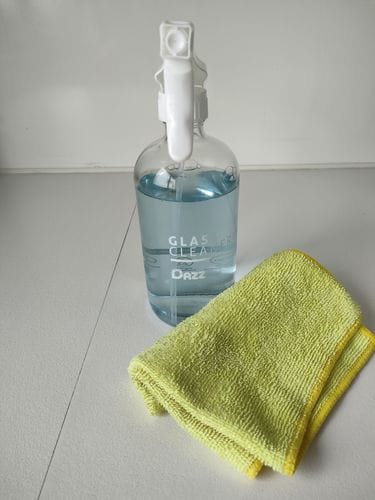 Customer photo review of Dazz Window & Glass Cleaner [Refill Tablets]
