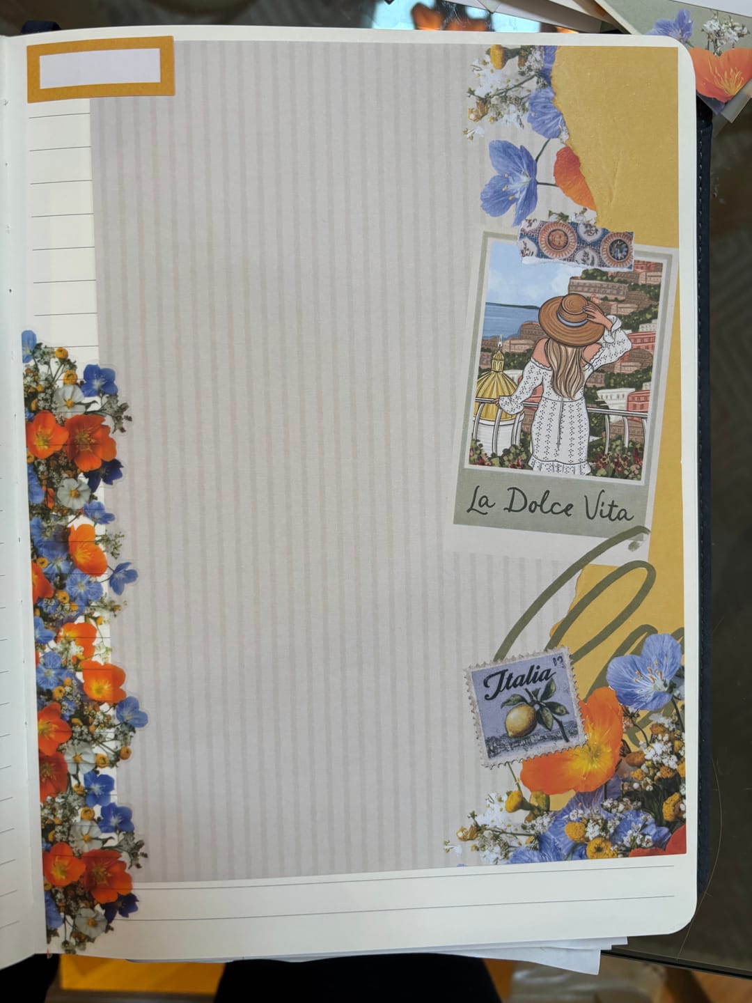 Customer photo review of La Dolce Vita Summer Monthly Planning Kit Bundle