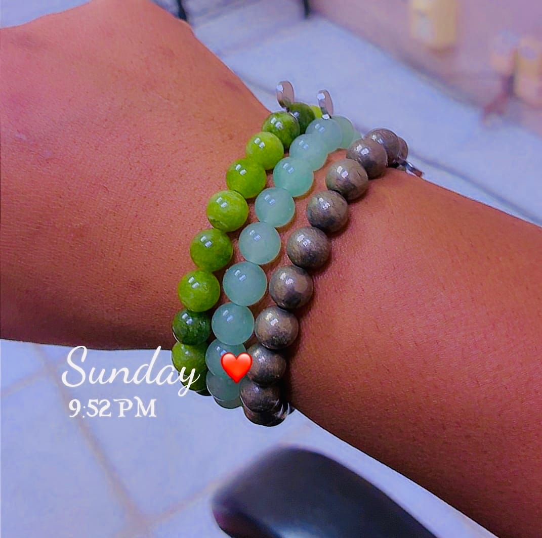 Customer photo review of Peridot Bracelet