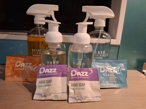 Customer photo review of Dazz Hand Soap [Refill Tablets]
