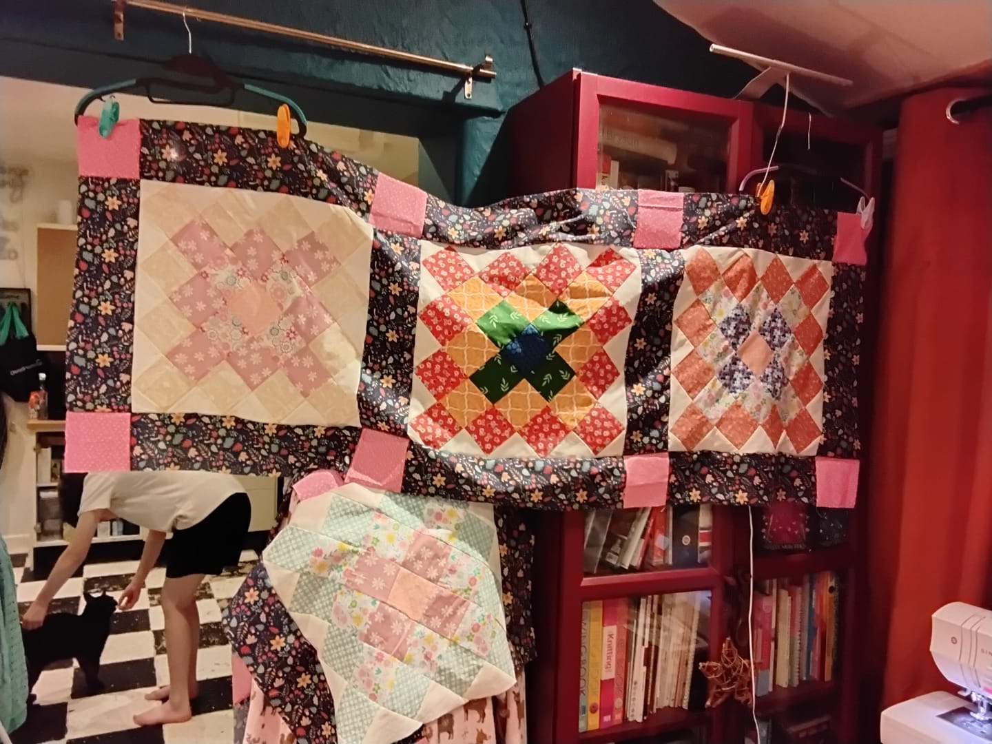 Customer photo review of Fall Garden Polycotton Fabric