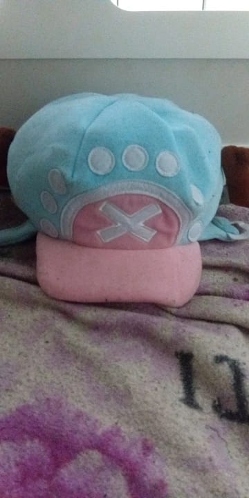 Customer photo review of Chopper Plush Cosplay Hat