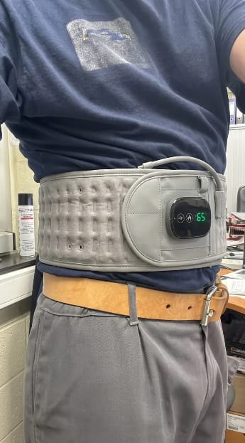 Customer photo review of Corevia Relief Belt