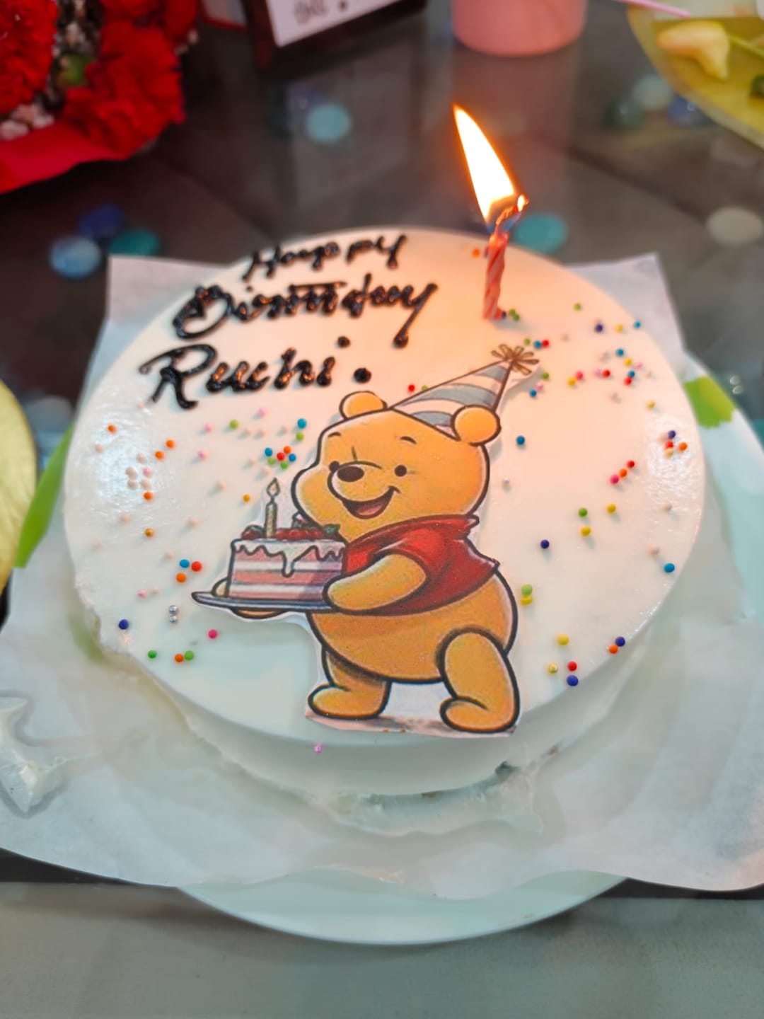 Customer photo review of Winnie the Pooh Honey Cake