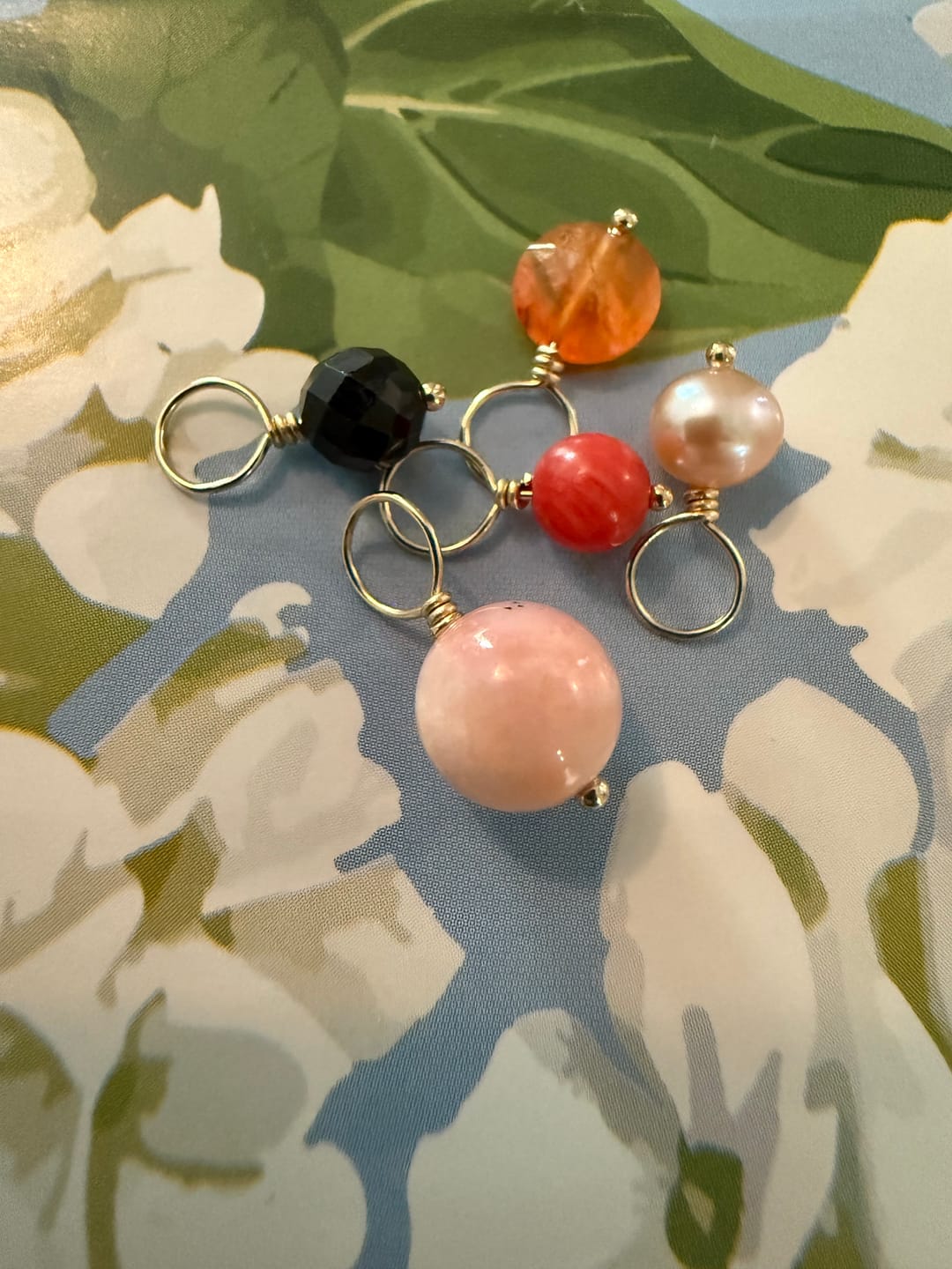 Customer photo review of Flamingo Gemstone Cluster