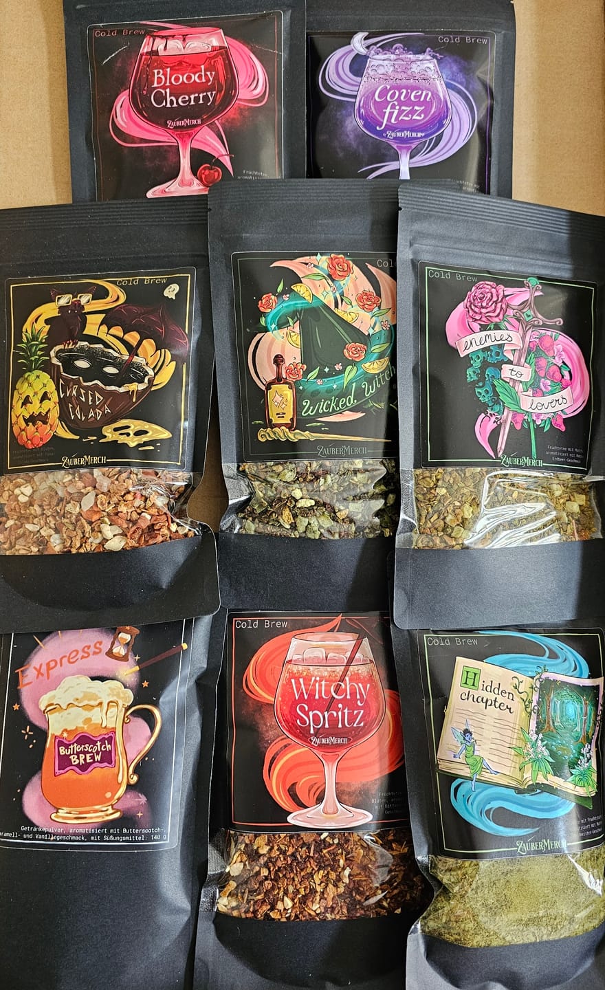 Customer photo review of Cold Brew Tee Bundle – inkl. exklusiver Butterscotch Brew Sonderedition