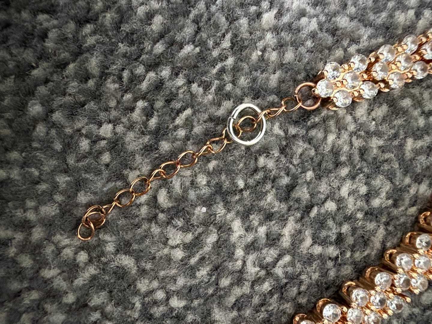 Customer photo review of Roselle Luxe Personalised Medical ID Bracelet