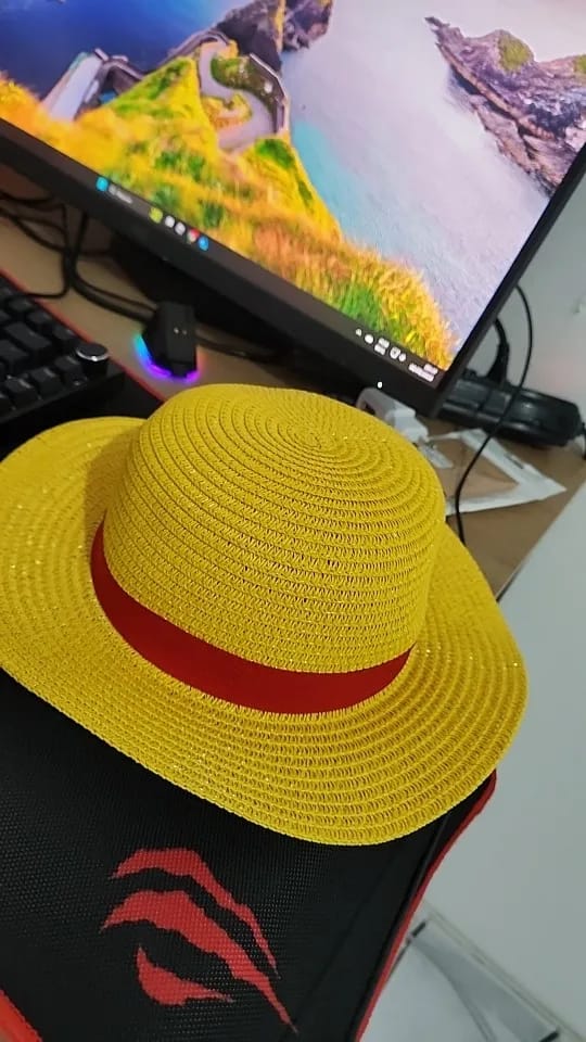 Customer photo review of one piece Hat Collection Ace & Luffy