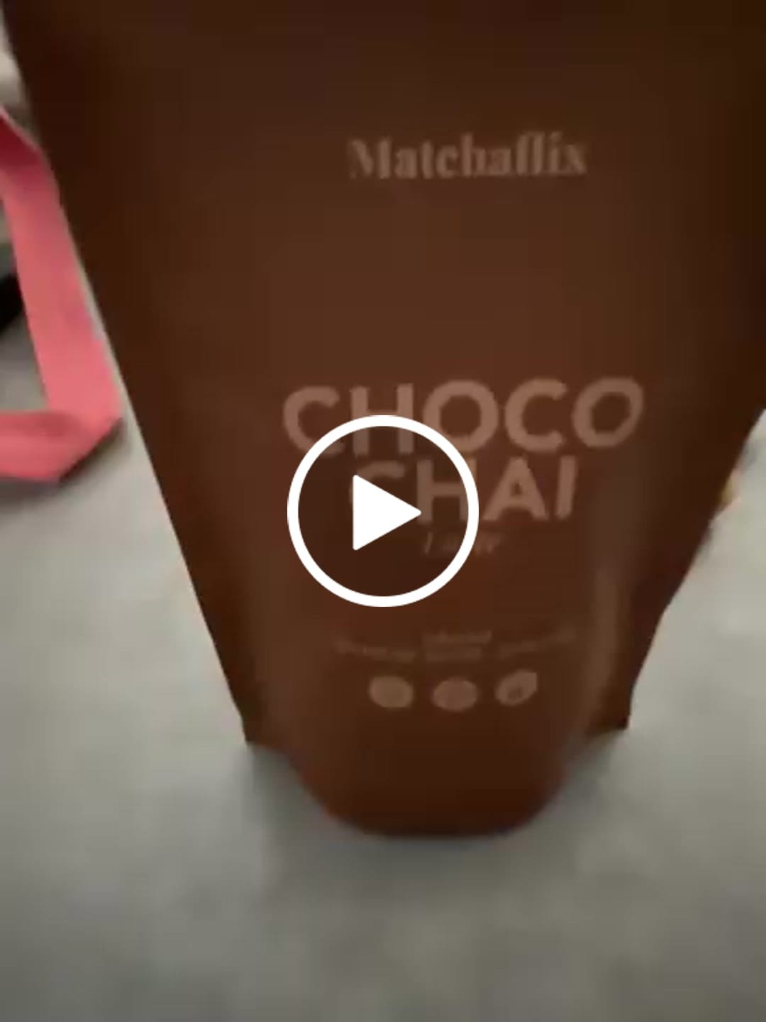 Customer video review of Choco Chai Latte