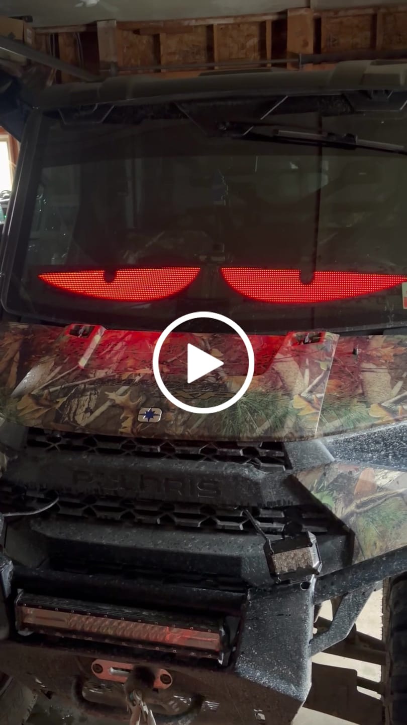Customer video review of Electra Eyes - LED Animated Eyes